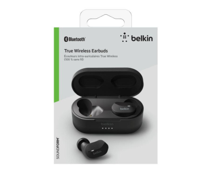 Belkin SoundForm True Wireless Headphones Black